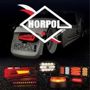 Grafika Rzemyk biały ciągnik - Firma Horpol