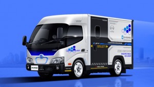 日野デュトロZEVモバイルオフィス